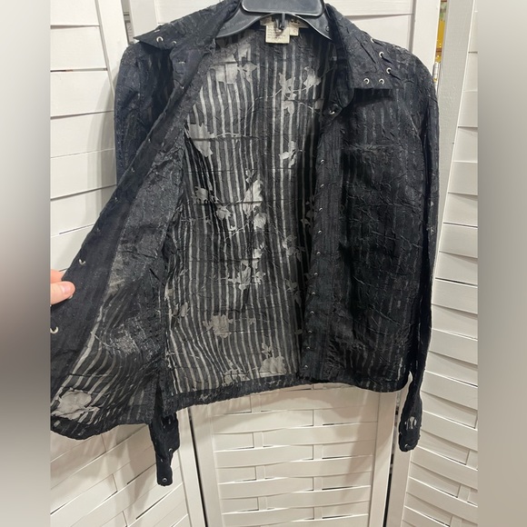 Blue Ice Vintage Sheer Lace Cover - Picture 4 of 6